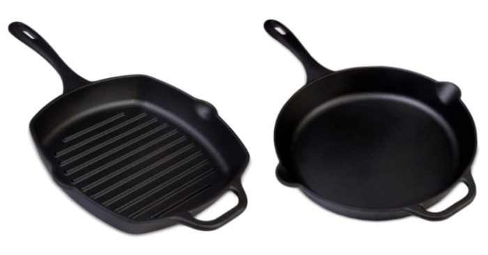 Victoria Cast Iron Skillet Or Grill Pan Only $14.99! Down From $40!
