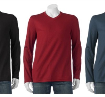 Big & Tall Croft & Barrow V-Neck Sweater Just $7.17! Down From $28!