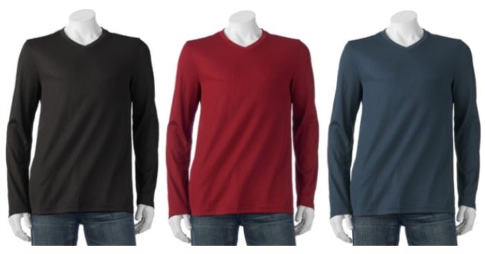 Big & Tall Croft & Barrow V-Neck Sweater Just $7.17! Down From $28!