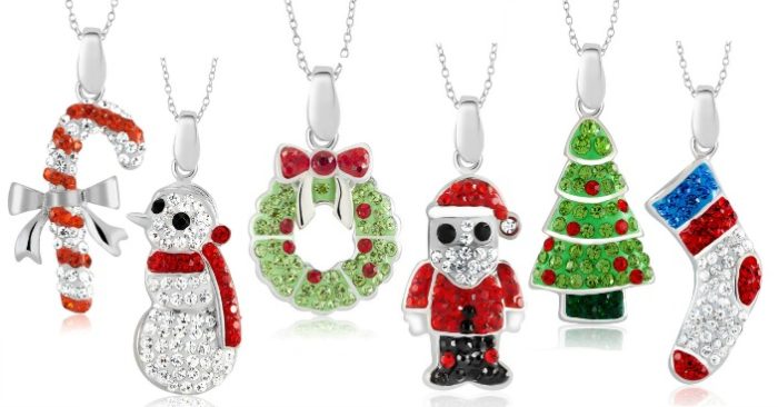 Christmas Holiday Crystal Necklaces Just $6.99! Down From $80! FREE Shipping!