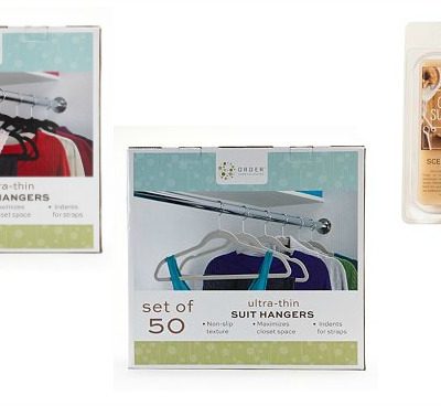 Cohesion Flocked Suit Hangers Just $15.04! Down From $50! Plus FREE Wax Melts!