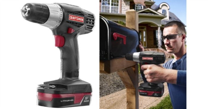 Craftsman C3 3/8-in. Drill/Driver Kit Just $39.29! Down From $80!
