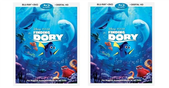Finding Dory Blu-ray/DVD Just $14.99!