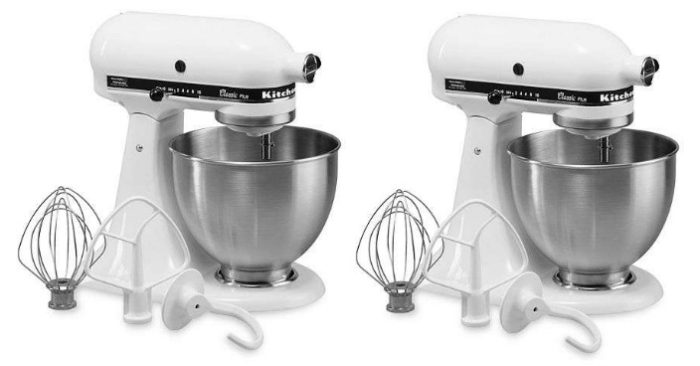 KitchenAid 4.5qt Stand Mixer Just $109.99! Down From $300!