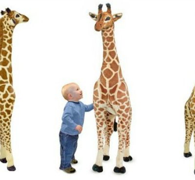Melissa & Doug Plush Giraffe Set Only $45.99! Down From $100!