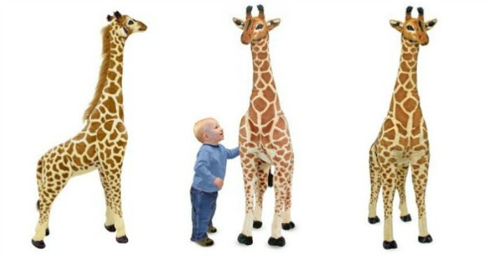 Melissa & Doug Plush Giraffe Set Only $45.99! Down From $100!