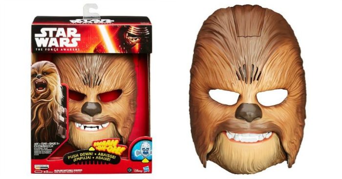 Star Wars Chewbacca Electronic Mask Just $32.50! Down From $45!