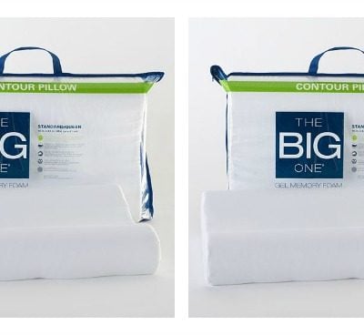 The Big One Gel Memory Foam Contour Pillow Just $11.65! Down From $50!