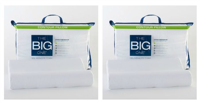 The Big One Gel Memory Foam Contour Pillow Just $11.65! Down From $50!