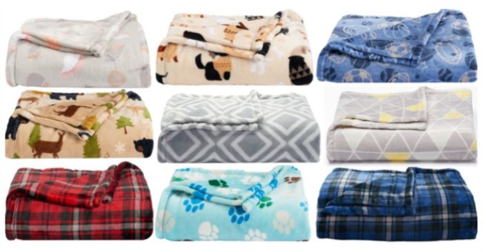 The Big One Super Soft Plush Throws Only $7.64! Down From $40!