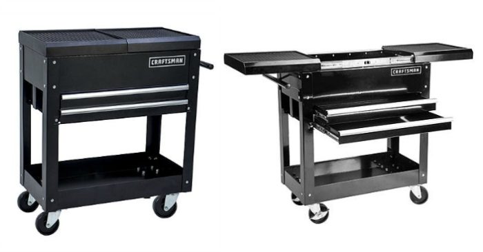 Craftsman 31-Inch 2-Drawer Mechanic Tool Cart Only $88.99! Down From $150!