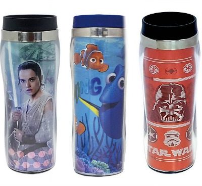 Disney or Star Wars Travel Mugs Only $3.49! Down From $15!