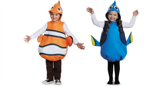 Finding Nemo or Finding Dory Kids’ Costume Only $5.17! Down From $37!