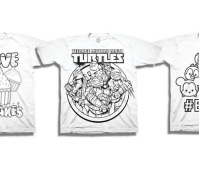 Kid’s DIY Color Me Tees Just $3! Down From $6!