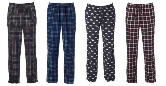 Men’s Flannel Pajama Pants Only $6.99! Down From $24!