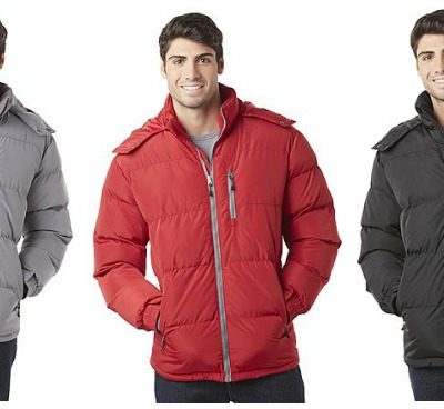 Men’s Hooded Puffer Jackets Only $15.99! Down From $80!