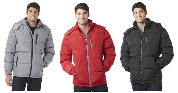 Men’s Hooded Puffer Jackets Only $15.99! Down From $80!