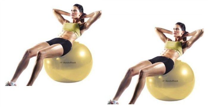 FREE NordicTrack 55 cm Exercise Ball!