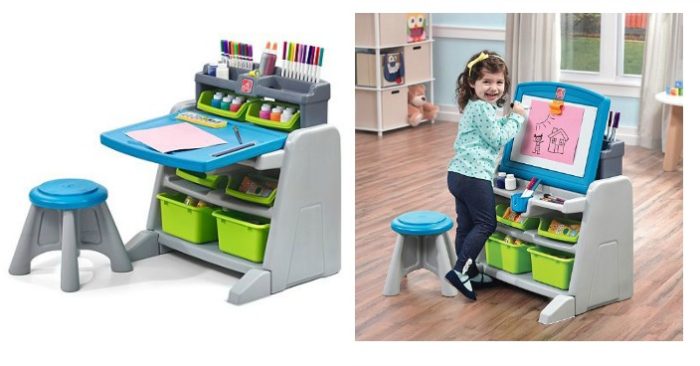 Step2 Flip & Doodle Easel Desk & Stool Only $35.99! Down From $100!