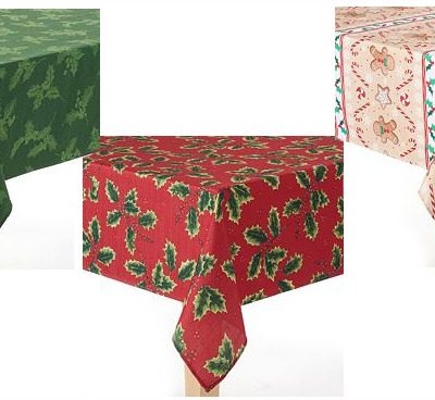 The Big One Christmas Tablecloth Only $7.28! Down From $26!