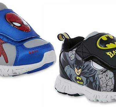 Better Than FREE Toddler Boy's Batman Or Spiderman Sneakers!