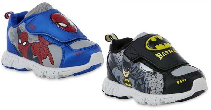 Better Than FREE Toddler Boy's Batman Or Spiderman Sneakers!
