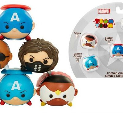 Tsum Tsum Marvel Captain America 6-Pack Only $8.39! Down From $20!