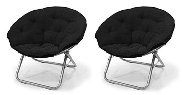 Urban Shop Microsuede Saucer Chair Just $22! Down From $36!
