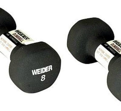 FREE Weider 8 lb. Neoprene Dumbbell!