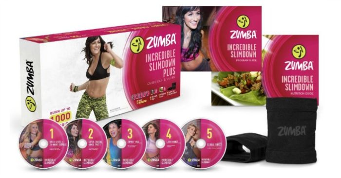 Zumba Fitness Incredible Slimdown DVD System Just $16.86! Down From $25!