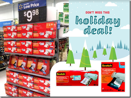 Scotch 3M Laminator Just $9.98 at Walmart!