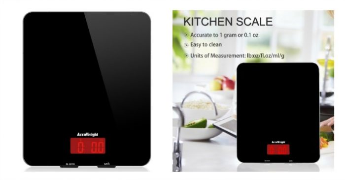 Accuweight Digital Multifunction Food Scale Just $8.99! Down From $50!