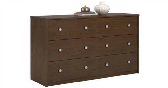 Essential Home Belmont 6-Drawer Dresser Only $19.20! Down From $130!