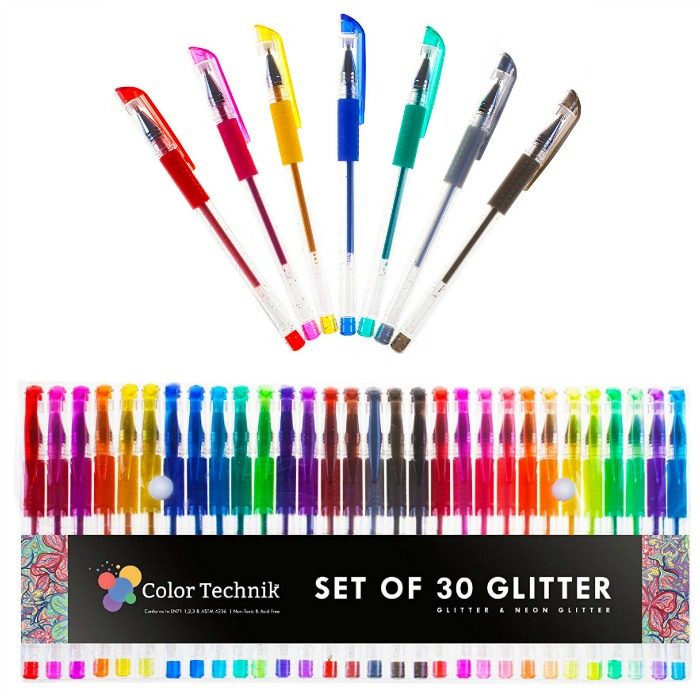 Glitter Gel Pens by Color Technik Just $11.95! Down From $30!