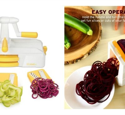 Zestkit Tri-Blade Vegetable Slicer Just $18.99! Down From $40!