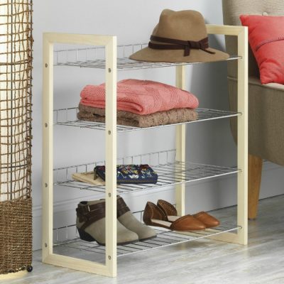 Whitmor 4 Tier Closet Shoe Shelves Just $17.94! Down From $47!