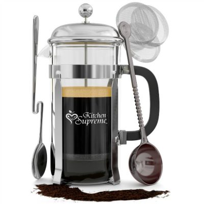 French Press Coffee & Tea Maker Complete Bundle Just $24.84! Down From $72!