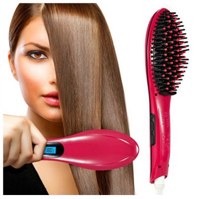 Oak Leaf Hair Straightening Brush Just $16.99! Down From $80!