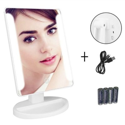 LED Light Countertop Mirror Just $13.94! Down From $40!