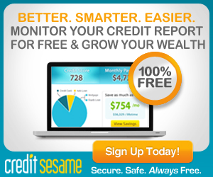 Get a FREE Credit Report and Protect Your Credit with Credit Sesame!