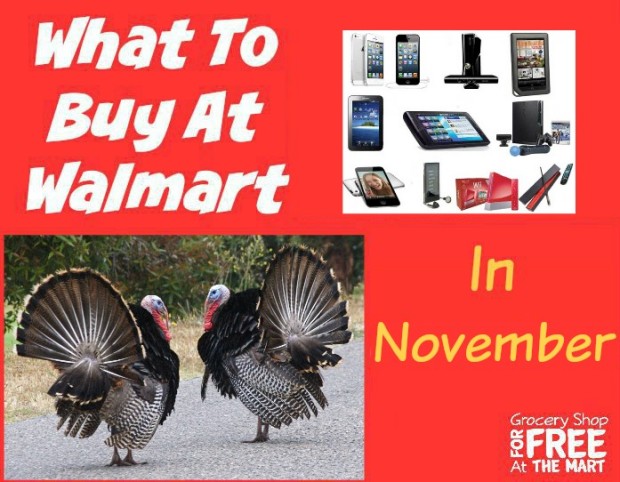 What to Buy at Walmart in November!