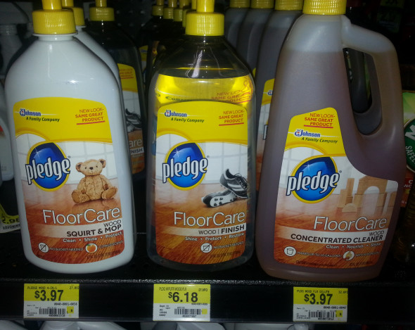 Pledge Products Starting at $.97 at Walmart!