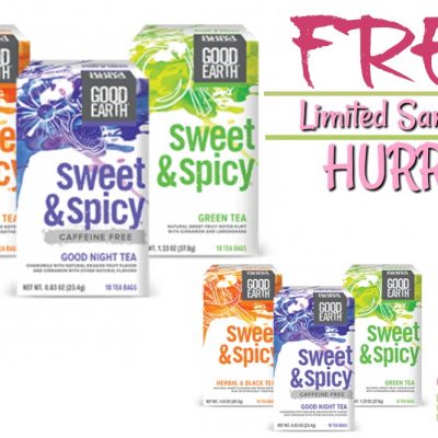 FREE Sample Of Good Earth Tea!
