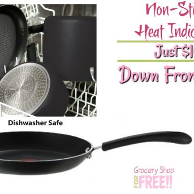 T-fal Pro Nonstick Heat Indicator Fry Pan Just $16!  Down From $70!