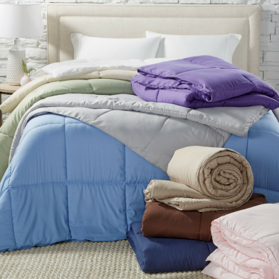 Lightweight Microfiber Down Alternative Comforter Just $19.99! Down From $100!
