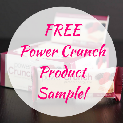 FREE Power Crunch Product Sample!