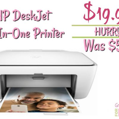 HP DeskJet 2652 Wireless All-In-One Printer Just $19.99!  Down From $50!