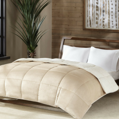 Down Alternative Reversible Comforter Just $55.99! Down From $160!