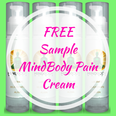 FREE Sample MindBody Pain Cream!