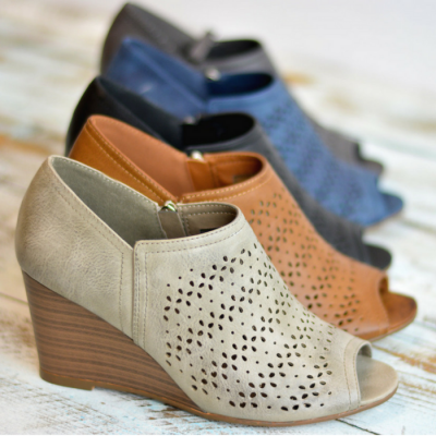 Peep Toe Wedges Just $23.99! Down From $80!